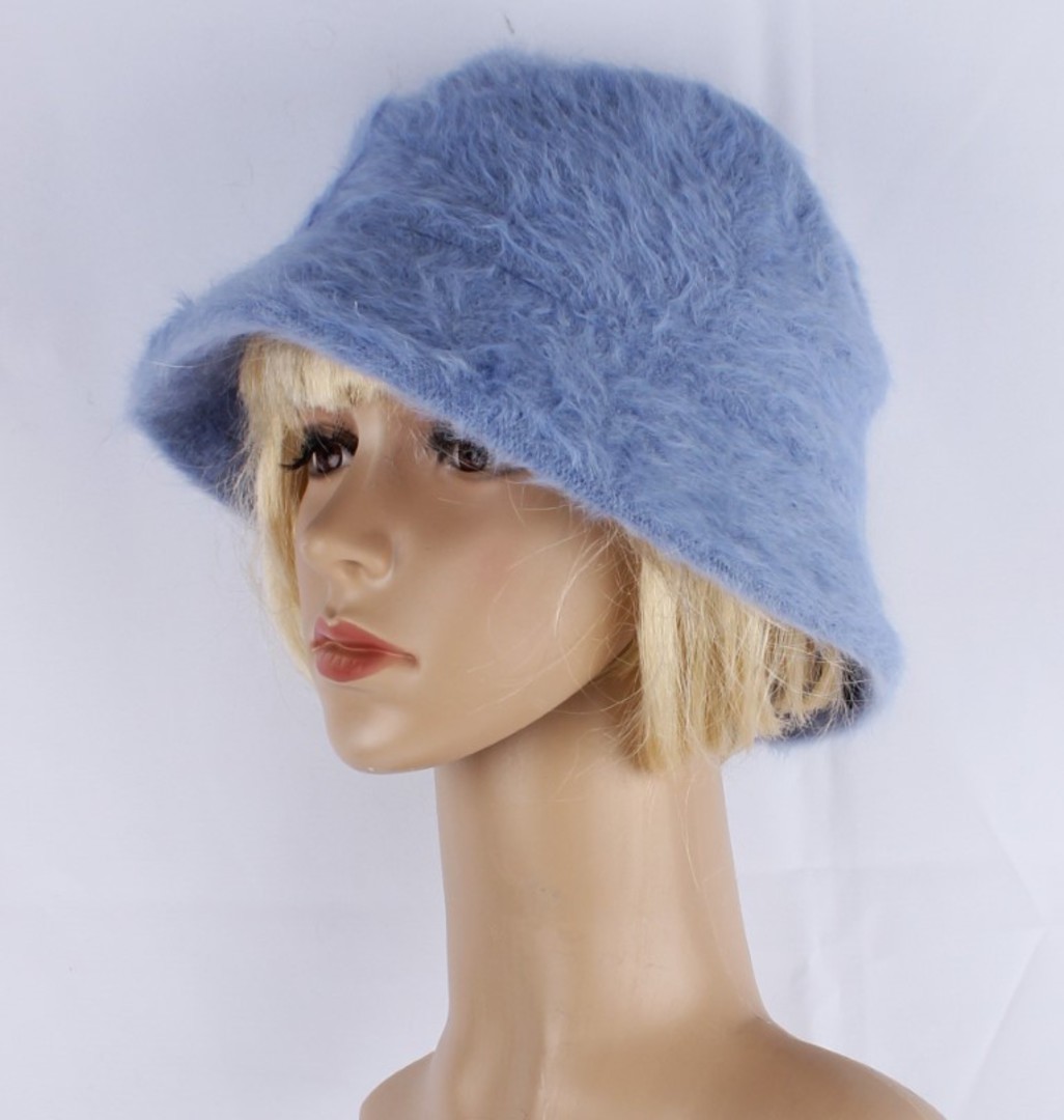 Head Start soft, warm cashmere hat blue STYLE : HS/5062BLU image 0
